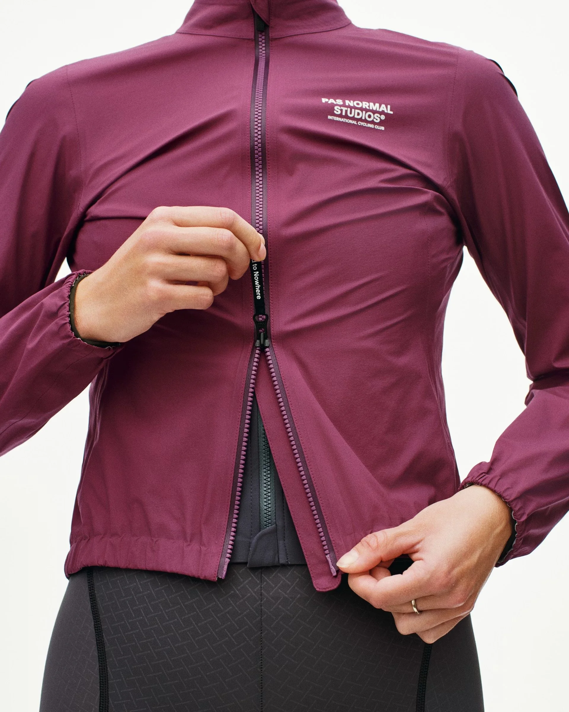PAS NORMAL STUDIOS Mechanism Rain Jacket Medium Grey Women — Cycle